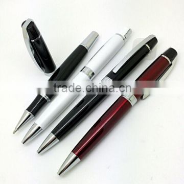 2016 Most Popular Gift Logo Customized High-end Promotional metal roller pen&ball pen