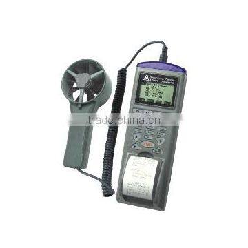 Anemometer Datalogger with Printer Air Flow/Speed/Temperature/Humidity Datalogger AZ9871