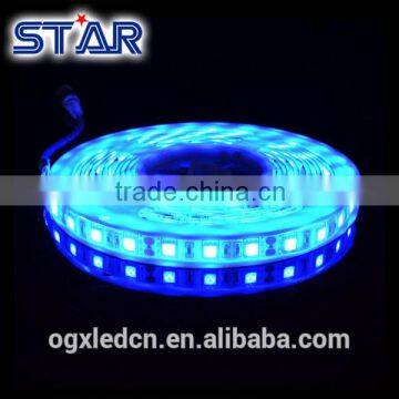 Flexible LED Strip with SMD 5050 3-chip Single Color and 12V DC