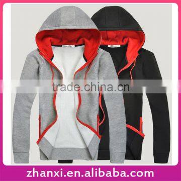 2016 Fleece Sport Cotton Zipper Top Designer Hoody Sweater Men Custom