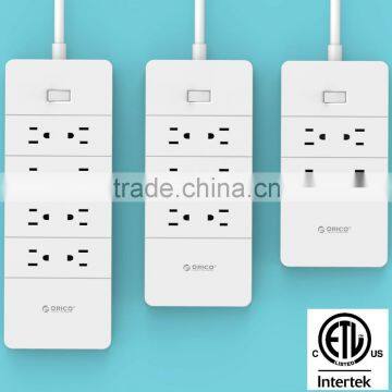 ORICO HPC-4A5U 5 Port USB Power Strip ETL CETL Certictication extension cord surge protector Socket