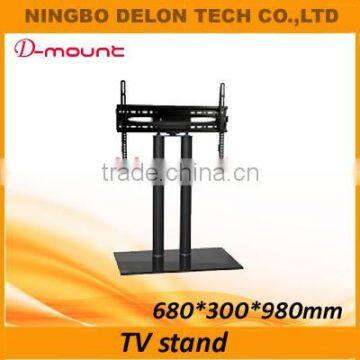 65 inch 40kg 10mm modern Glass aluminum TV plasma LCD led TV STAND Holder