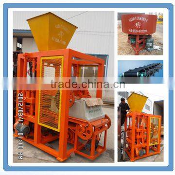 QTJ4-25 fly ash brick making machine eco brava price