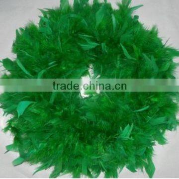 Feather Wreath - Christmas Wreath - Green Wreath