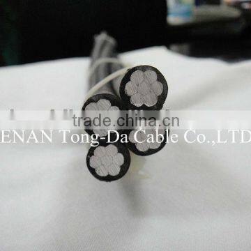 Low Voltage Quadruplex Aerial Bunded Cable