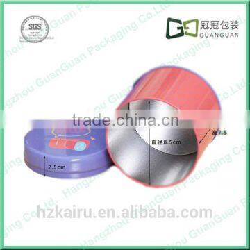 FDA round packing box of slide lid for christmas gift