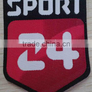 laser cut cloth woven embroidery patch