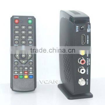 VCAN1101 HD ISDB-T Home TV Receive Box Analog TV upgrade USB for Philippines