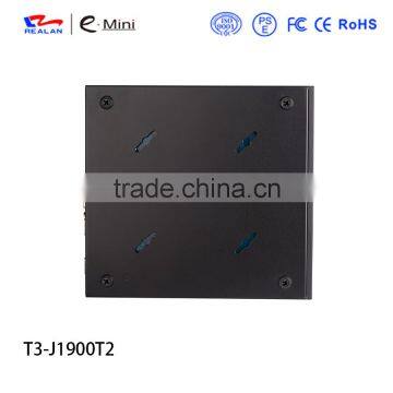 Mini pc Dual Nic With Intel Celeron Core J1900 2.4GHz Barebone System WIFI Best Computer for Home Theater 4K HD Playing photo-4