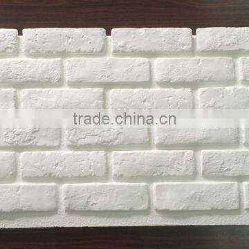 Pu foam panel,White bricks,Faux bricks