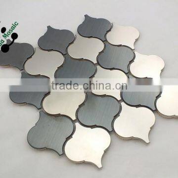 SMT02 Living Room Wall Mosaic Mosaic Tile Inlay 304 Stainless Steel Mosaics photo-3