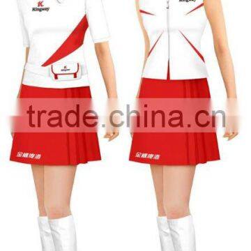 Wholesale inxpensive elegant promotional uniform (OEM)