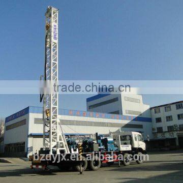 rotary truck mounted water well drilling rig