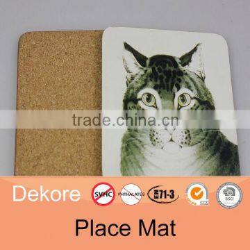 placemat high quality placemats make cork backed placemats