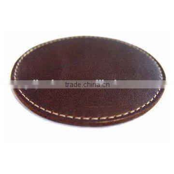 pu leather cup coaster