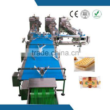 High selling sterilization conveyor dorayaki flow pack
