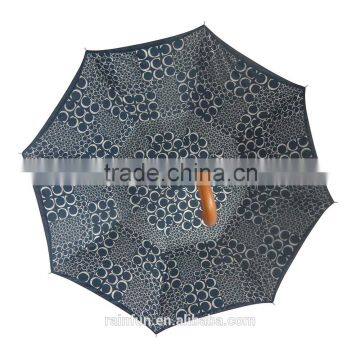 Customized design long auto umbrella with double canopies