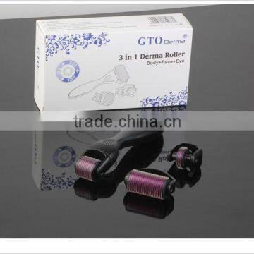 Face Roller 180/600/1200 Titanium Needles Derma Roller 3 IN 1 photo-2