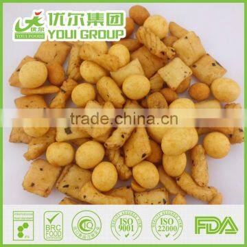 Chilli Flavor Rice Crackers and Coated Peanuts Mix 5a photo-2