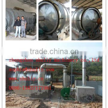 catalytic cracking-condensing waste tyre machine(0086-13837171981)