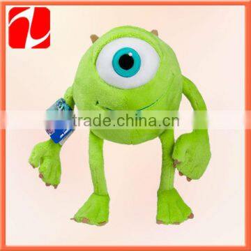 Plush monster dolls in animated film toys