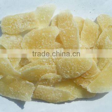 snack food, dried ginger slice, bar and dice