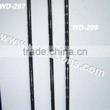 Brass Handle Wood Stick