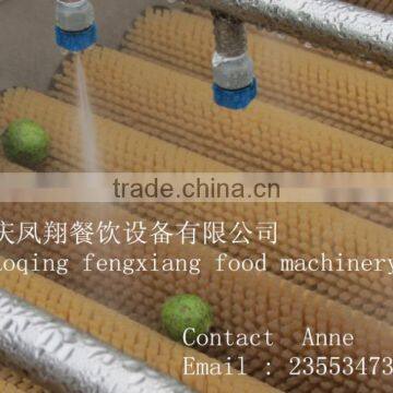 Washer Type Carrot / Watermelon / Cucumber / Peach / Peppers Washing Machine With Spray Wash photo-3