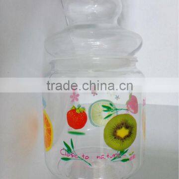 Plastic jar for food