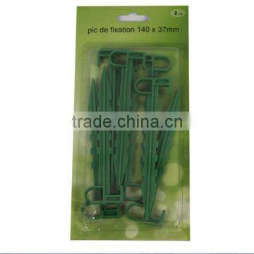 Garden plastic ground peg 8PCS