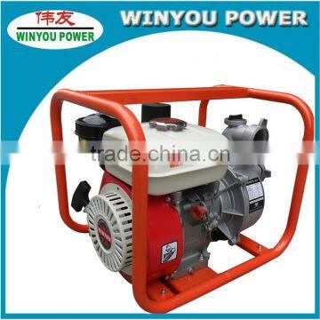 diesel engine water pumps for water with 6.5hp gasoline engine 2 inch