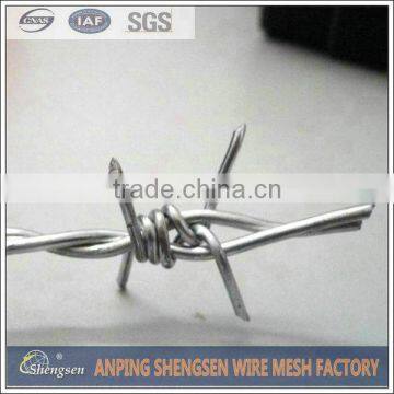 Hot Sale Electric Galvanized double twist barbed wire