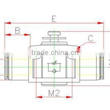 Tube Fitting, Union StraightHPA ,compact One -touch Tube Fitting , Push in Tube Fitting photo-2
