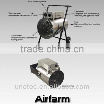 Wall Mounted 9kw Industrial Electric Fan Heater photo-2