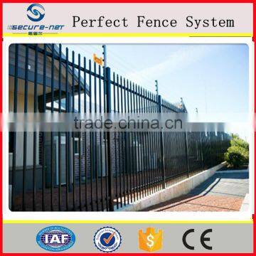 powder coated backyard garden fence /balcony fence welded profile fence panel