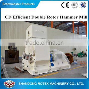 China Efficient 6-10t/h Double Rotor Hammer Mill/Feed Mill photo-3