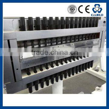 COLORFUL MULTILAYER PP CORRUGATED SHEET PRODUCTION LINE, POLYPROPYLENE CORRUGATED PROFILE SHEET PRODUCTION LINE
