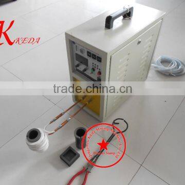 Portable China Induction Gold Melting Furnace For Sale photo-2