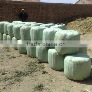 White,green, Black Agriculture Used Silage Wrapping Film photo-2