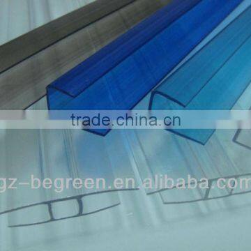 Polycarbonate Sheet Connector H and U Profile Dust Strip photo-4