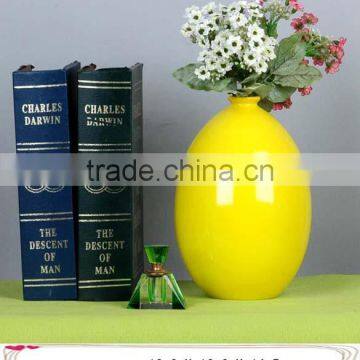 Fiberglass artistic colorful flower vases for decoration