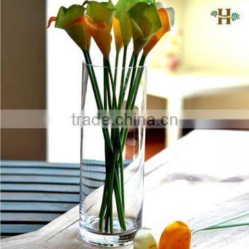 cylinder glass vase,clear glass vase