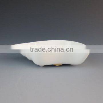 Small Ceramics/porcelain Type Eco-friendly Shell Shape High White Dish photo-2