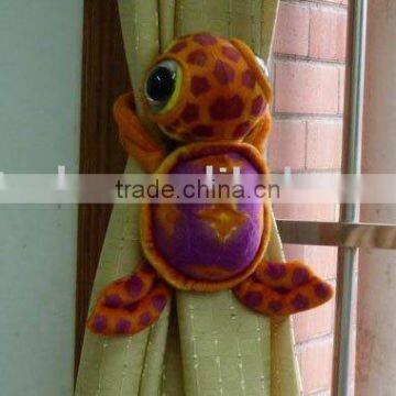 plush stuffed big-eye turtle curtain decoration/ plush sea animal toy