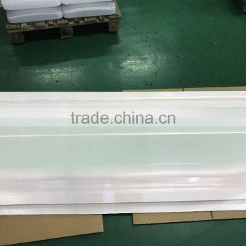 White ABS Texture Plastic Wall Vacuum Forming Plastic Panel photo-5