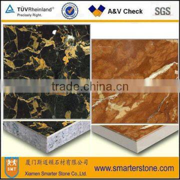 Marble granite composite tile