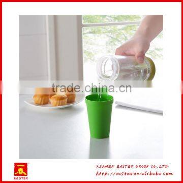 Hot Selling Plastic Colorful 7 Pieces Rainbow Cups Set photo-2