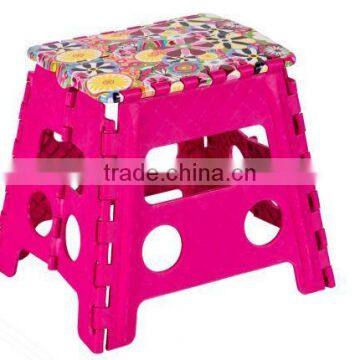 Portable Plastic Step Stool Plastic Folding Stool Folding Plastic Stool 450719 photo-3