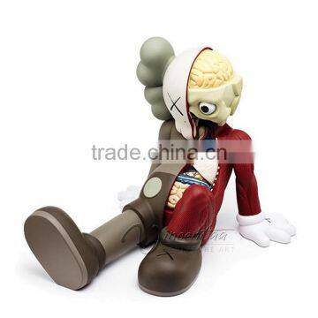 Whoelsale Outdoor Decoration Resin Craft Fiberglass Kaws Companion photo-5