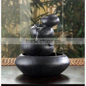 4-Tier Tabletop Water Fountain Decorative Sculpture